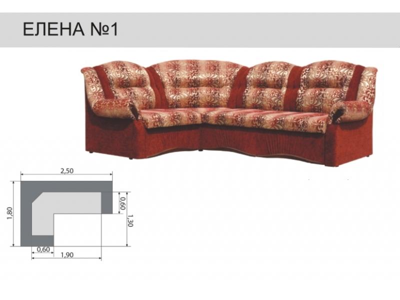 угловой диван елена в Старом Осколе
