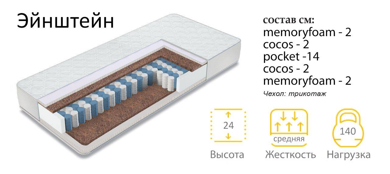 матрас эйнштейн в Старом Осколе