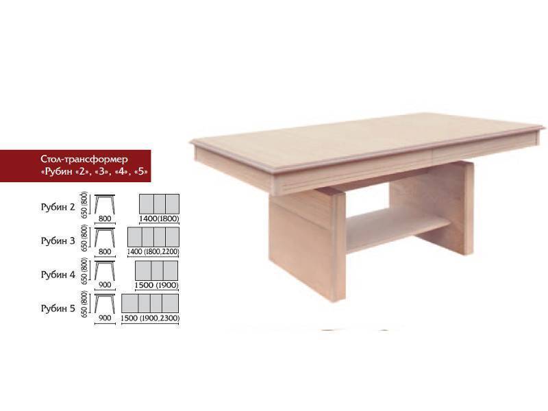 стол рубин 2,3,4,5 в Старом Осколе
