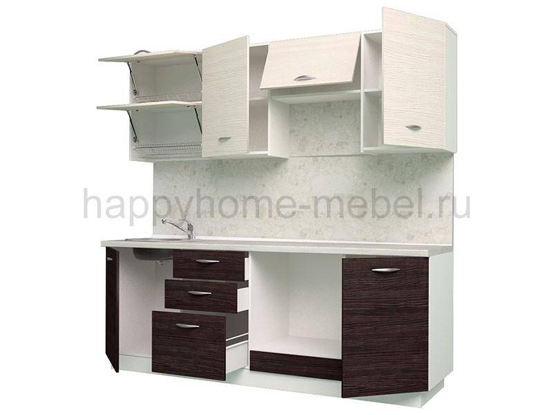 готовая прямая кухня life wood-1 2200 в Старом Осколе