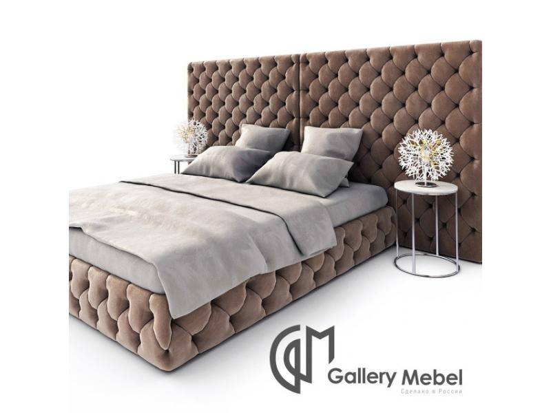 кровать с большим изголовьем letto gm 12 в Старом Осколе