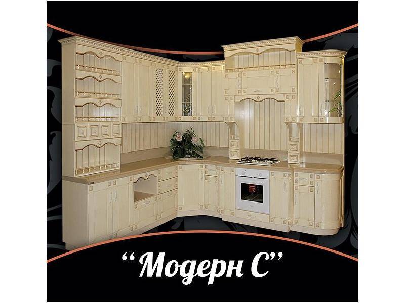 угловая кухня модерн с в Старом Осколе