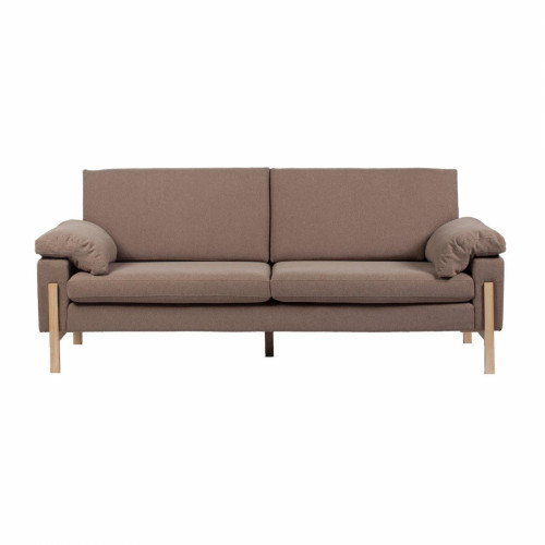 диван como sofa прямой коричневый в Старом Осколе