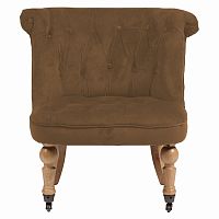 кресло amelie french country chair коричневое в Старом Осколе