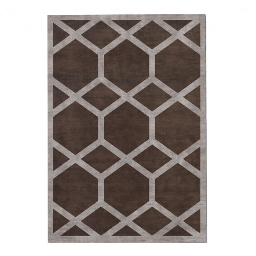 ковер ashton cocoa 240x340 коричневый в Старом Осколе