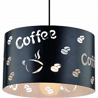 подвесной светильник arte lamp caffetteria a1233sp-1bk в Старом Осколе