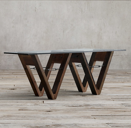 стол wood and glass 243 коричневый в Старом Осколе