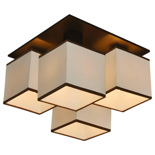 потолочная люстра arte lamp quadro a4402pl-4bk в Старом Осколе