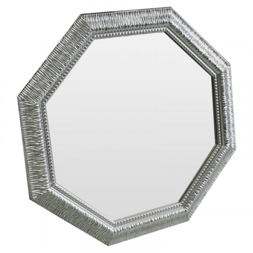 зеркало серебряное восьмиугольное с декором sparkle silver в Старом Осколе