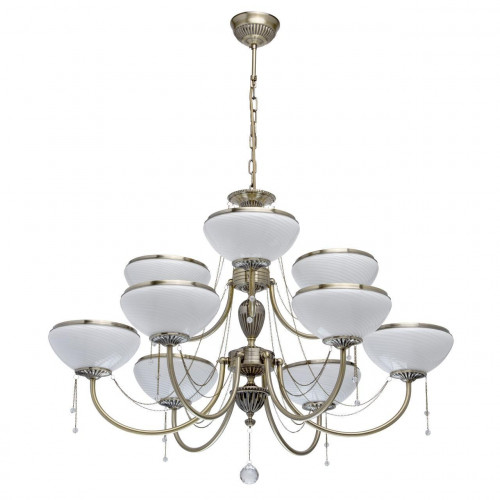 подвесная люстра mw-light фелиция 347019309 белая в Старом Осколе