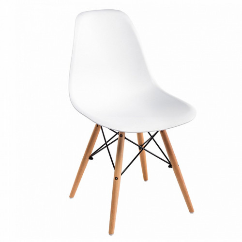 стул деревянный eames pc-015 white в Старом Осколе