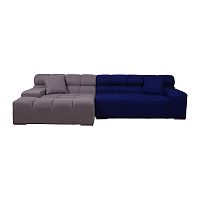 диван tufty-time sofa угловой модульный серо-синий в Старом Осколе
