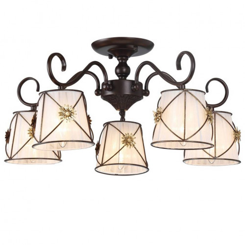 потолочная люстра arte lamp 72 a5495pl-5br в Старом Осколе