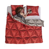 постельное белье оригами красный (200*220) в Старом Осколе