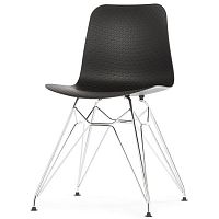 стул eiffel (eames style) черный в Старом Осколе