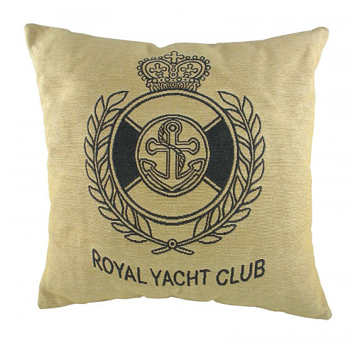 подушка с гербом королевского royal yacht club в Старом Осколе