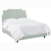 кровать двуспальная 160x200 зеленая paxton bed mint в Старом Осколе