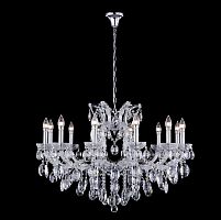 подвесная люстра crystal lux hollywood sp12 chrome в Старом Осколе