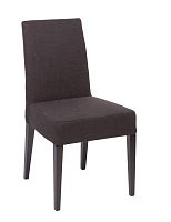 стул aylso dining chair кожа тёмно-коричневая в Старом Осколе