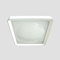 потолочный светодиодный светильник ambrella light orbital crystal sand fs1216 wh/wh 72w+29w d500*500 в Старом Осколе