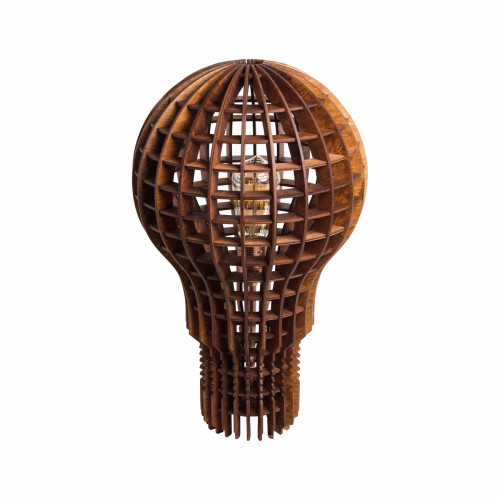 люстра лампочка ильича тёмное дерево тёмно коричневая в Старом Осколе