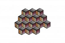 ковер parquet hexagon orange 305x188 от gan в Старом Осколе