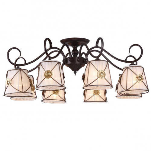 потолочная люстра arte lamp 72 a5495pl-8br в Старом Осколе