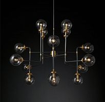 люстра bistro 16 черная, бронза в Старом Осколе