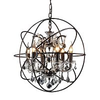 люстра foucault's orb crystal d52 антик (темная) чёрная в Старом Осколе