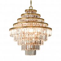 люстра alaine 80 латунь, прозрачное стекло латунь, прозрачная в Старом Осколе