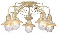 потолочная люстра arte lamp sailor a4524pl-5wg в Старом Осколе