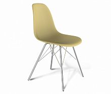 стул dsr бежевый s37 (eames style) в Старом Осколе