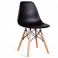 стул деревянный pc-015 черный (eames style) в Старом Осколе