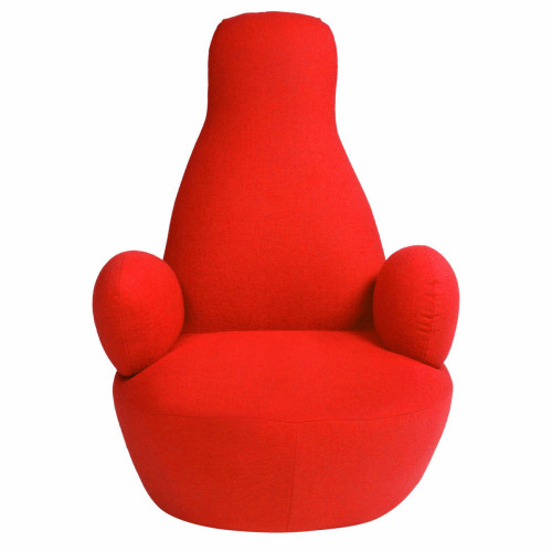 кресло bottle chair красное в Старом Осколе