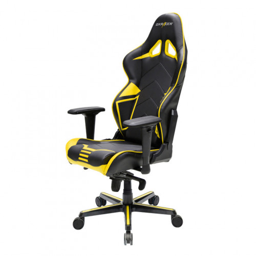 кресло геймерское dxracer racing rv131 черно-желтое в Старом Осколе