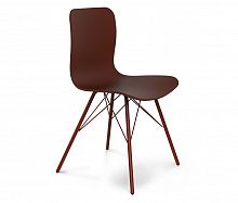 стул dsr коричневый s40 (eames style) в Старом Осколе