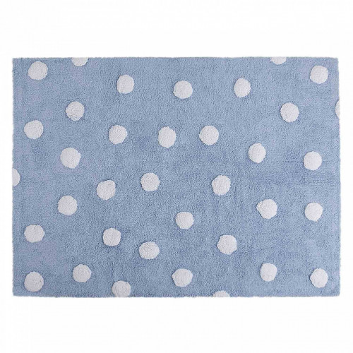 ковер polka dots голубой-белый в Старом Осколе