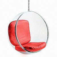 кресло bubble chair красное в Старом Осколе