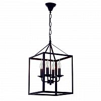 дизайнерская подвесная люстра spot light cage 9810404 черная в Старом Осколе