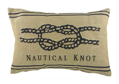 подушка с морским узлом nautical knot natural в Старом Осколе