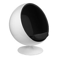 кресло eero aarnio style ball chair черное в Старом Осколе