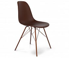 стул dsr коричневый s37 (eames style) в Старом Осколе