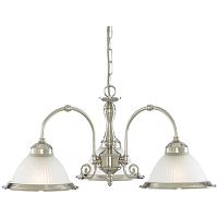 подвесная люстра arte lamp american diner a9366lm-3ss белая в Старом Осколе