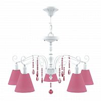 подвесная люстра lamp4you provence e4-05-wm-lmp-o-27-crl-e4-05-pk-dn в Старом Осколе