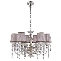 подвесная люстра crystal lux alegria sp6 silver-brown в Старом Осколе