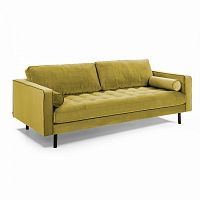 диван bogart sofa 2 двухместный темно-желтый от la forma (ex julia grup) в Старом Осколе