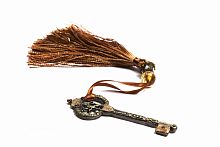 подхват для штор key with tassel brown в Старом Осколе