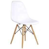 стул деревянный pc-015 белый (eames style) в Старом Осколе