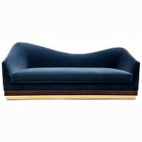 диван hughes sofa прямой синий в Старом Осколе