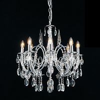 люстра md103908-8a от illuminati прозрачная/ хром в Старом Осколе